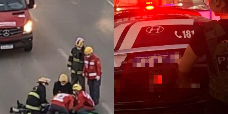 Homem é preso após arremessar companheira para fora do carro em movimento em Joinville