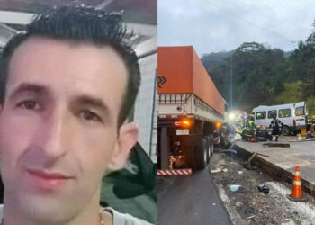 Morre quarta vítima de acidente entre caminhão e van na BR-470 em Blumenau