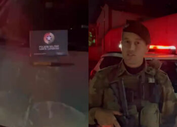 [Vídeo] Homem rouba celular e carro, mas é pego pela PM em Jaraguá do Sul