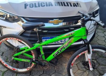 Homem é preso após furtar bicicleta em Jaraguá do Sul