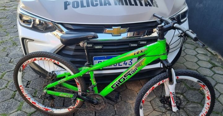 Homem é preso após furtar bicicleta em Jaraguá do Sul