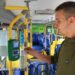 Reconhecimento facial em ônibus completa um ano em Jaraguá