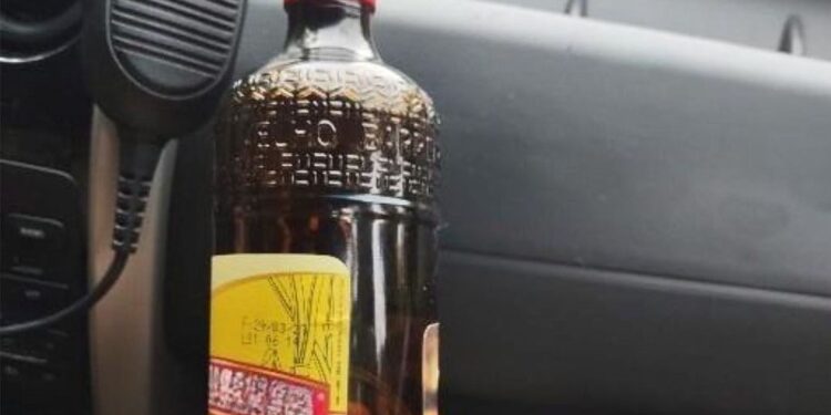 Homem é preso após furtar cachaça de supermercado em Corupá