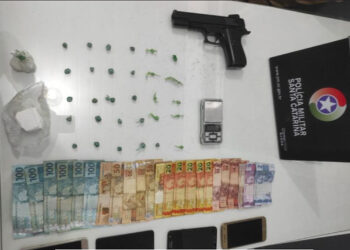 Jovem é preso por tráfico de drogas em Guaramirim