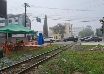 Cancelas de trem serão construídas em Jaraguá do Sul