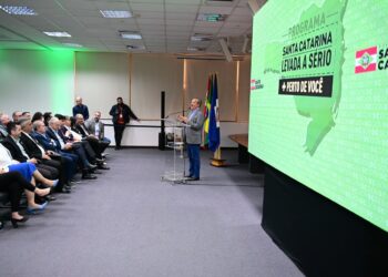 Jorginho Mello se reúne com os prefeitos da região hoje (03) em Jaraguá do Sul