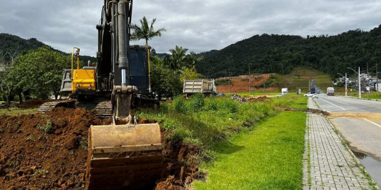 Começa a implantação do terminal de passageiros da Barra, em Jaraguá do Sul