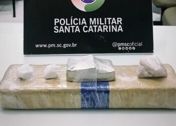 Homem é preso com 1 kg de maconha em Jaraguá