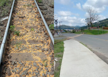 Rumo é notificada após queda de grãos na linha férrea em Guaramirim