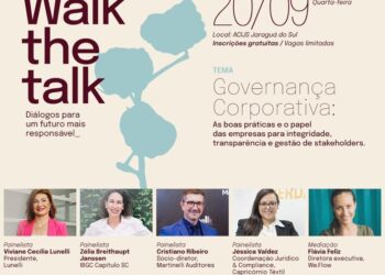 Lunelli promove o primeiro ‘Walk the Talk’ em Jaraguá do Sul
