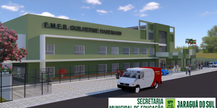 Autorizada construção da nova escola Guilherme Hanemann, em Jaraguá do Sul