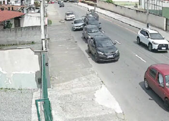 [Vídeo] Câmera registra acidente em Joinville