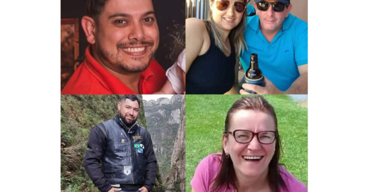 Identificadas as cinco vítimas fatais de grave acidente na BR-277, no Paraná