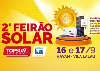 Topsun realiza 2º Feirão Solar neste fim de semana em Jaraguá do Sul