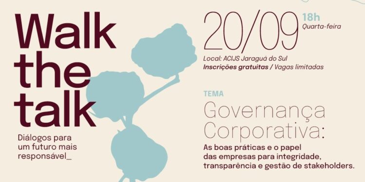 Lunelli promove o primeiro ‘Walk the Talk’ em Jaraguá do Sul