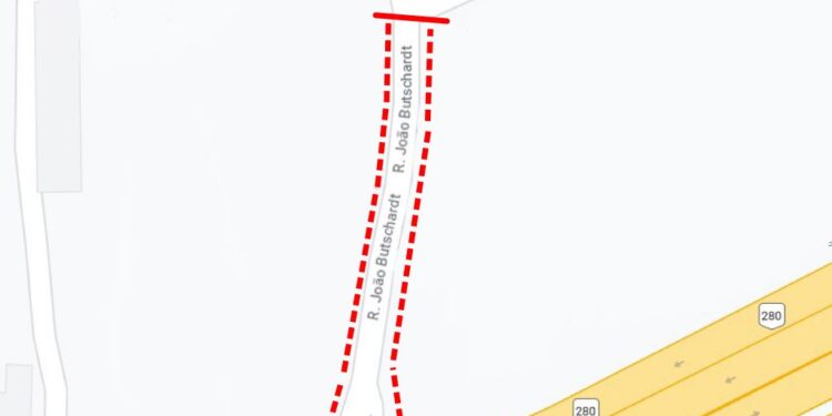 Importante rua de Guaramirim será interditada na próxima semana
