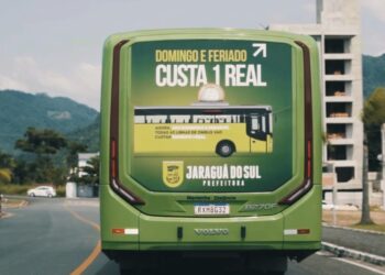 Transporte coletivo em Jaraguá neste 7 de Setembro será a R$ 1