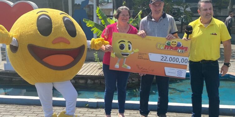 Agricultor de Corupá fatura R$ 22 mil na Trimania