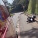 Após queda, motociclista é socorrido em Schroeder com suspeitas de fraturas