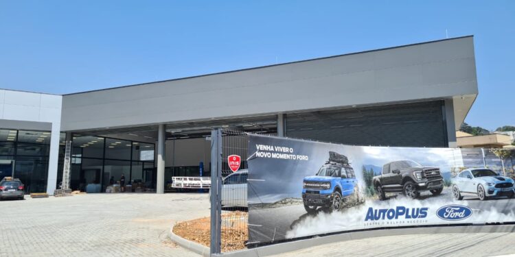 Concessionária AutoPlus Ford inaugura nesta terça-feira, em Jaraguá do Sul