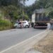 [Vídeo] Grave acidente envolvendo carro e caminhão é registrado em Massaranduba