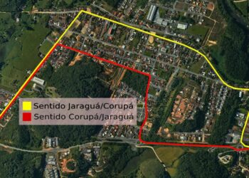 Trânsito em Jaraguá do Sul sofre alterações devido a obras na BR-280