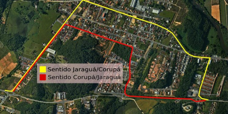 Trânsito em Jaraguá do Sul sofre alterações devido a obras na BR-280