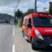 Motociclista fica ferido após acidente com carro em Jaraguá do Sul