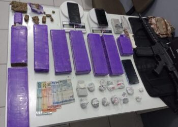 [Vídeo] Dois homens são presos com mais de 5kg de maconha em Jaraguá do Sul