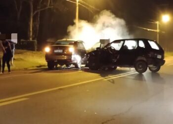 Motorista foge após acidente em Jaraguá do Sul