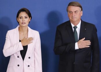 Michelle e Bolsonaro visitam Santa Catarina em outubro