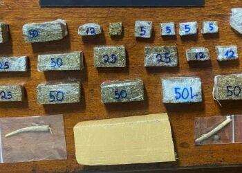 Dois homens são presos e quase 1 kg de maconha é apreendido em Jaraguá do Sul