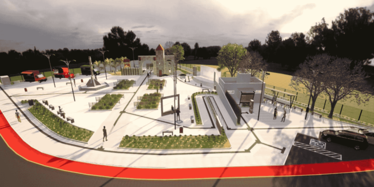 Autorizada licitação para construção da Praça Húngara, em Jaraguá do Sul