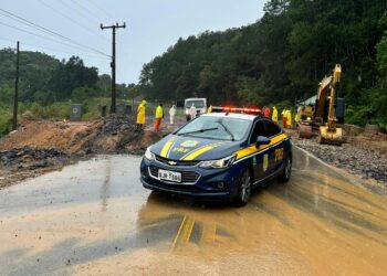 Serra de Corupá é fechada ao tráfego de forma preventiva