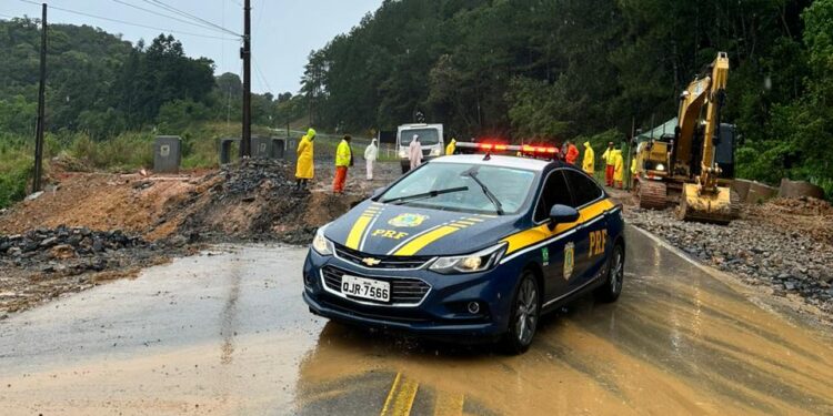 Serra de Corupá é fechada ao tráfego de forma preventiva