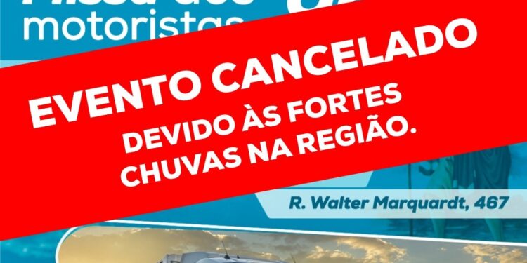 Posto Mime adia Missa dos Caminhoneiros, que aconteceria neste domingo (08) em Jaraguá do Sul