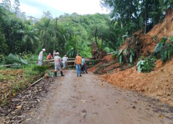Estrada de Jaraguá do Sul está interditada