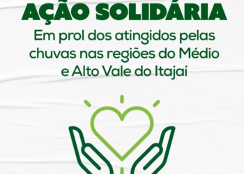 Campanha em Jaraguá continua para arrecadar materiais de higiene e limpeza para atingidos por enchentes