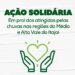 Campanha em Jaraguá continua para arrecadar materiais de higiene e limpeza para atingidos por enchentes