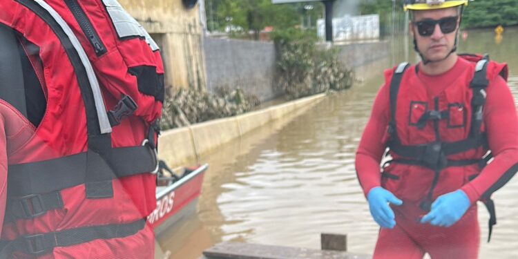 Idosa morre afogada em aréa alagada de Rio do Sul