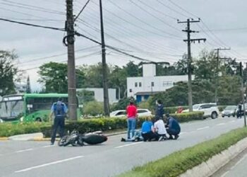 Mulher fica ferida após acidente em Jaraguá do Sul
