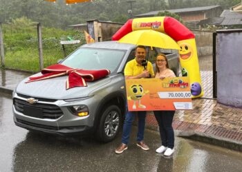 Jaraguaense ganha prêmio de R$ 187 mil na Trimania