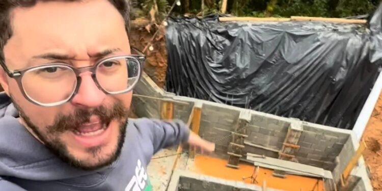 [Vídeo] À espera do apocalipse zumbi e guerra nuclear, casal constrói bunker em SC