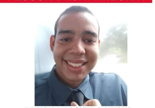Jovem de Jaraguá do Sul está desaparecido