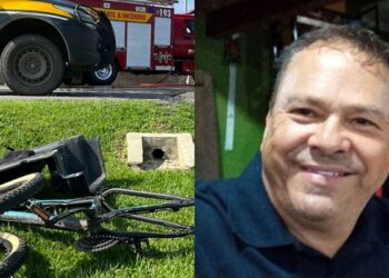 Identificado o ciclista que morreu em acidente na BR-280, em Guaramirim