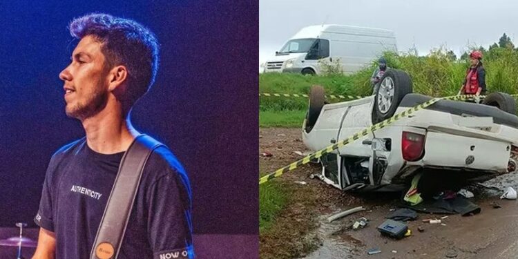 Músico catarinense morre em acidente no Rio Grande do Sul