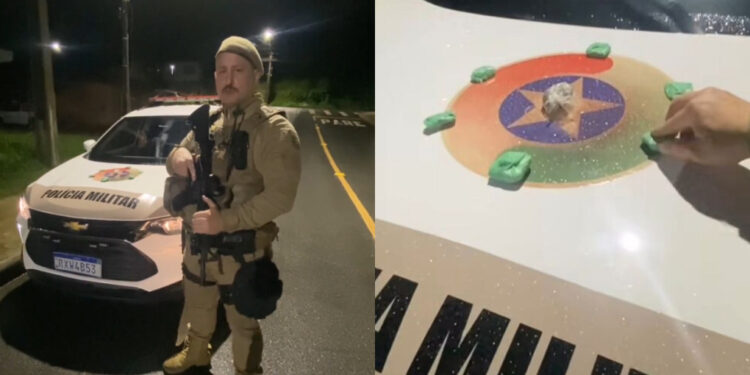 [Vídeo] Mãe denuncia filho para PM em Jaraguá após encontrar drogas em casa