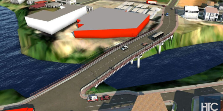 [Fotos] Jaraguá do Sul terá nova ponte sobre o Rio Jaraguá