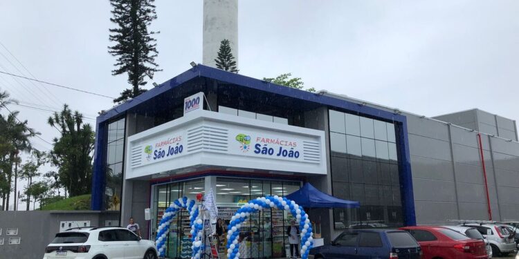 Inaugurada 3ª filial da Rede de Farmácias São João em Jaraguá do Sul