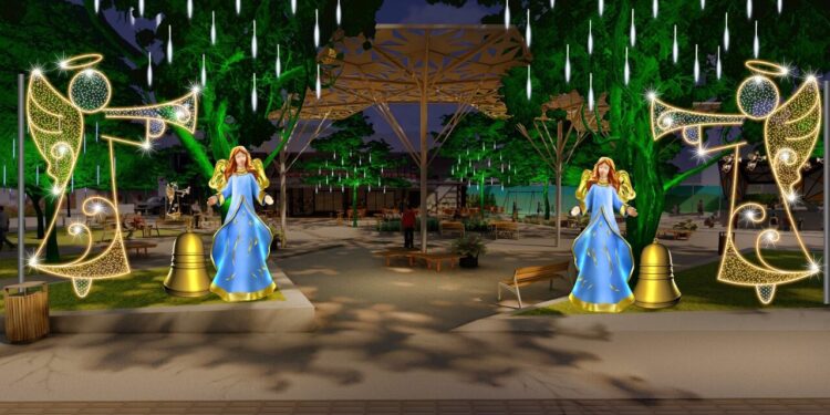 Dois homens são presos após danificarem decoração de Natal em Jaraguá do Sul